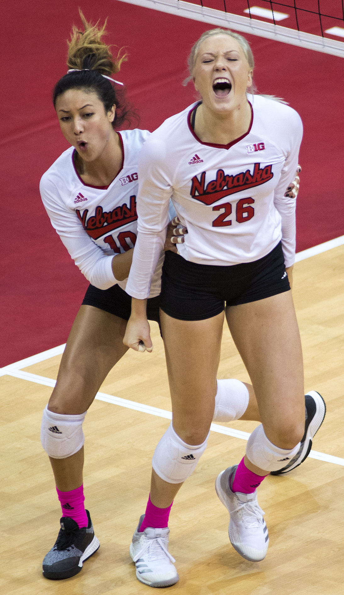 Nebraska vs. Indiana volleyball, 10/10